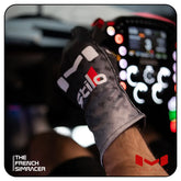 Raw Carbon Gloves by Moradness - The French Simracer